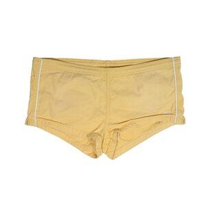 Abercrombie & Fitch Vintage Y2K Mini Shorts in Yellow